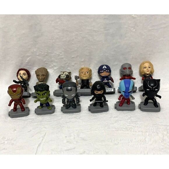 Marvel McDonald’s Happy Meal Toy Figures 2019 Lot 4” - Picture 1 of 5